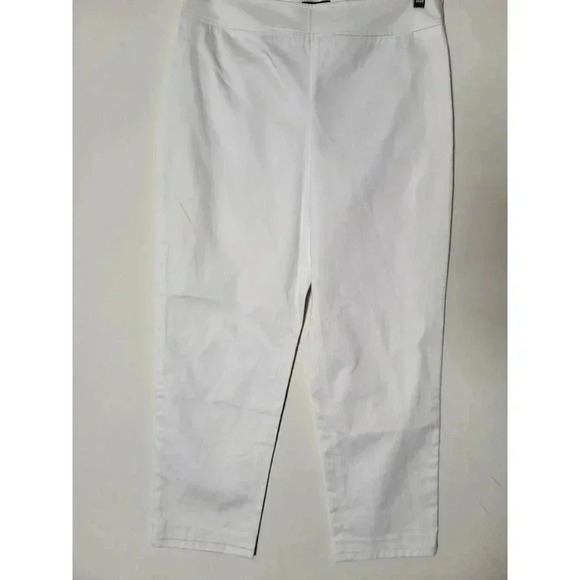 Pendleton White Hi-Rise Capris Pants Size 6  1J - Picture 1 of 6